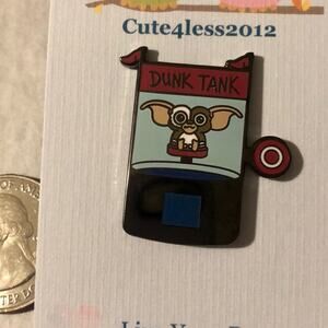 Gizmo from Gremlins Dunk Tank Pin Brooch